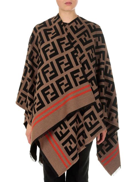 bandana fendi|fendi poncho women's.